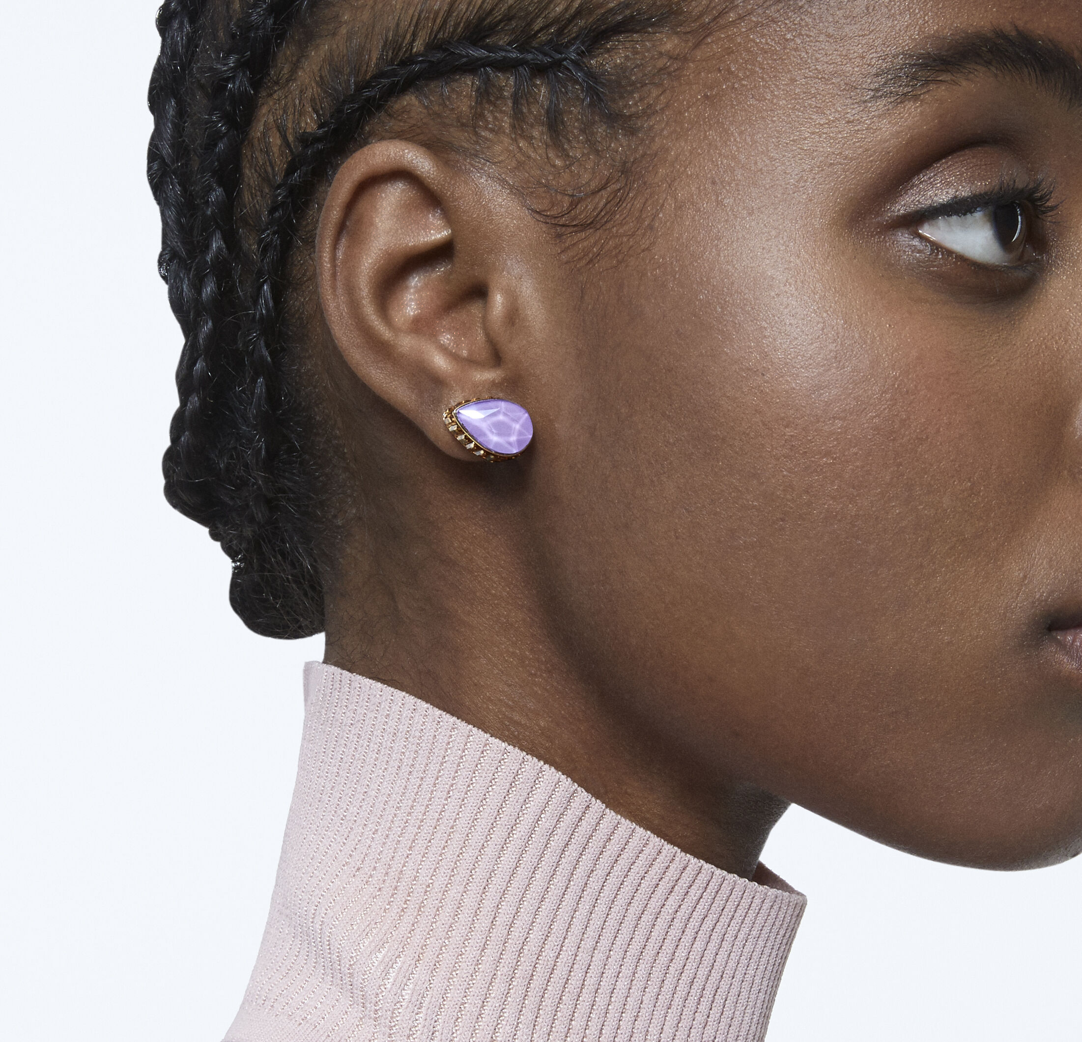 Double sided hotsell earrings swarovski